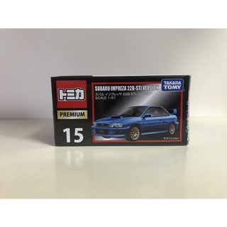 TOMICA PREMIUM SUBARU 22B-STi VERSION