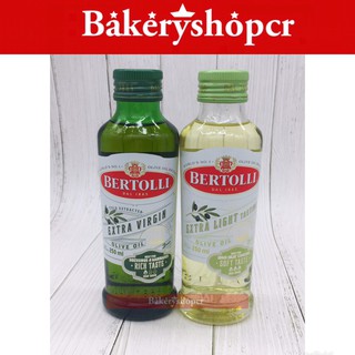 Bertolli น้ำมันมะกอกธรรมชาติ/น้ำมันมะกอกผ่านกรรมวิธี 250ml