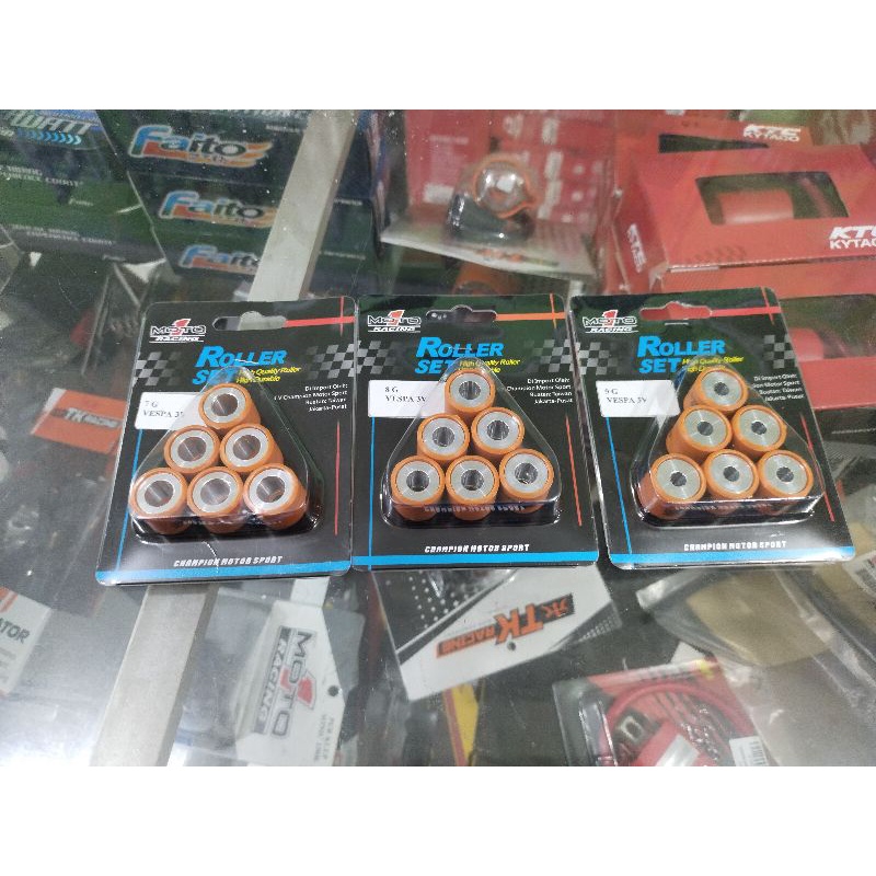 ROLLER MOTO 1 VESPA 150 3V PRIMAVERA GTS LX GTS SPRINT PIAGGIO 7GRAM / 8GRAM / 9GRAM