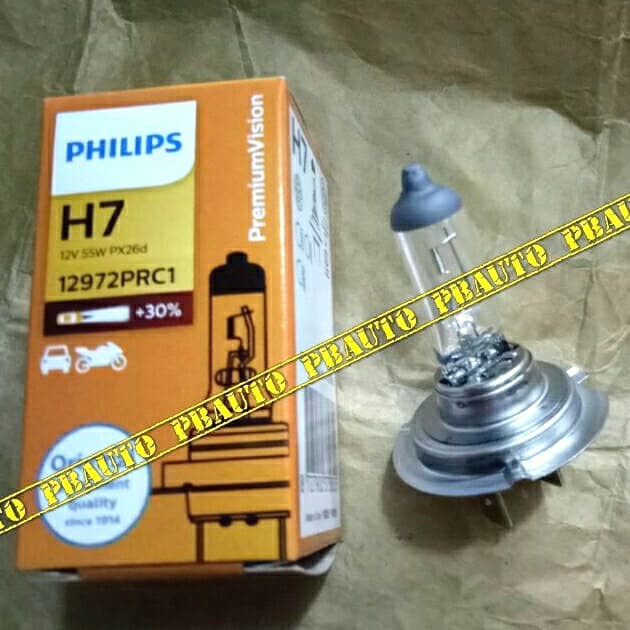 Philips H7 หลอดไฟฮาโลเจน 12V 55W