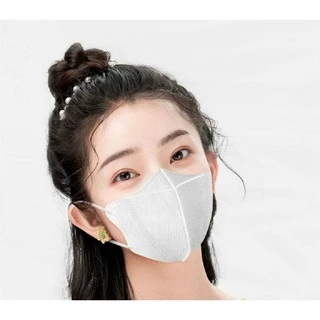 3D MASK หน้ากากป้องกันสามมิติ สำหรับผู้ใหญ่ปราศจากสารเรืองแสงหน้ากากแบบใช้แล้วทิ้ง ผ้าไม่ทอระบายอากาศอ่อนโยนต่อผิว(10ชิ้