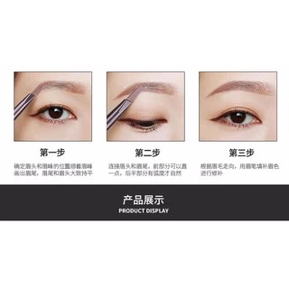 Sale!!!ดินสอเขียนคิ้วรุ่นใหม่ กันน้ำ Double eyebrow pencil