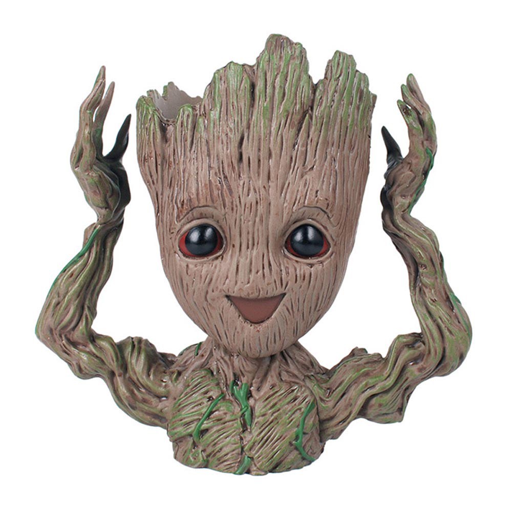Baby Groot กระถางต้นไม้ Groot แบบที่ 4 (สินค้าพร้อมจัดส่ง)