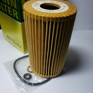 กรองน้ำมันเครื่อง Oil Filter germany  BMW M43 HU 715/4x