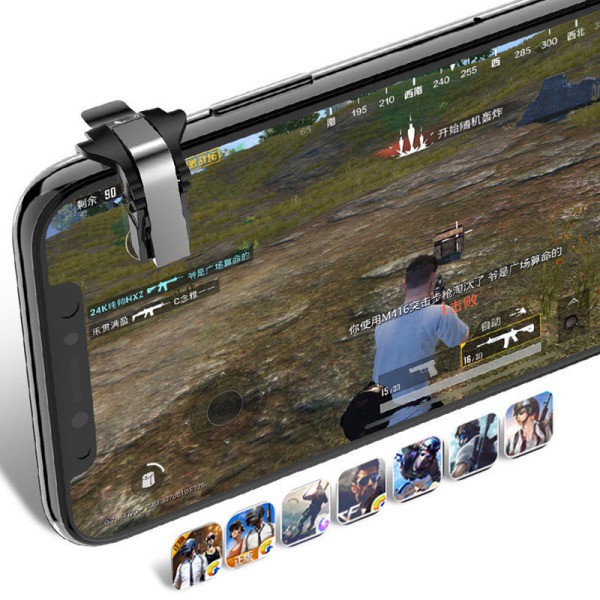 PUBG Shooter Controller Trigger Fire Button Mobile Phone Game Handle ...