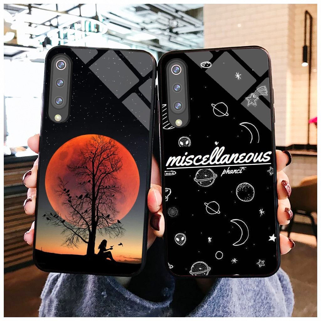 เคส Xiaomi Mi 9 / Mi 9 SE / Mi 9 Pro / Mi 9 Lite พร้อมกระจกแตกรูปแนวนอน