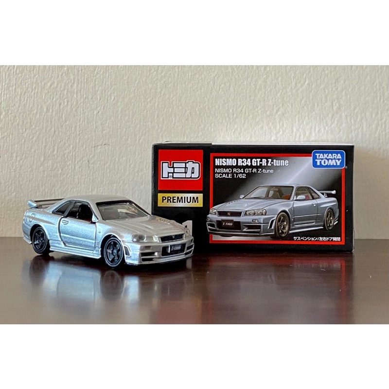 Tomica Premium 01 nissan nismo R34 GT-RZ tune รถโมเดล