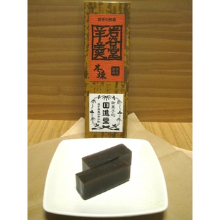 Yokan, Sweet Azuki Bean Jelly 260g, Adzuki Beans Jelly, ขนมญี่ปุ่นแบบดั้งเดิม, Made in Japan