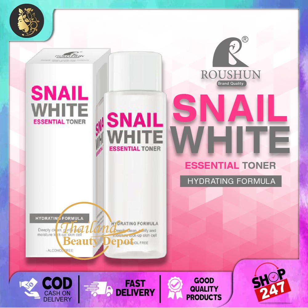 ROUSHUN Snail White ESSENTIAL TONER 120ml