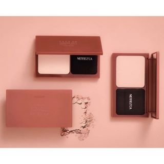 ถูก/แท้ Merrezca face up powder pact spf50+/pa++10g.