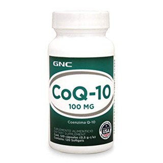 GNC CoQ-10 100mg 120 Softgels