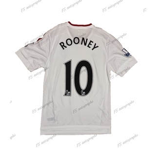 เสื้อ Match Worn - Manchester United away 2015/2016 - Wayne Rooney