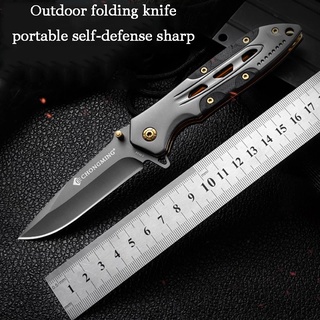 20.5cm มีดเดินป่า มีดพกพา มีดพับ ตั้งแคมป์ มีความแข็งแรงสูง Pocket Folding Knife Tactical Hunting  Knives For Fishing