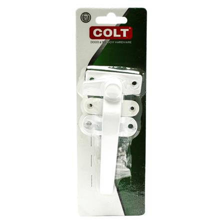 FREE HOME มือจับบานกระทุ้งบิดขวา COLT 50 สีขาว มือบิดประตู กลอนประตู มือจับกลอนประตู