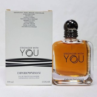 JUL02 ส่งฟรี Emporio Armani Stronger With You Pour Homme EDT 100ml กล่องเทส น้ำหอม