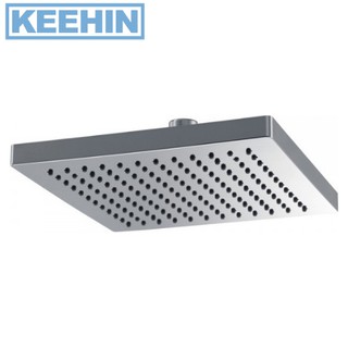 KS-04-352-50 ฝักบัวก้านแข็ง 20ซม. ทรงเหลี่ยม Rain Shower Head 20x20 cm (ABS) KARAT FAUCET KS-04-352-50