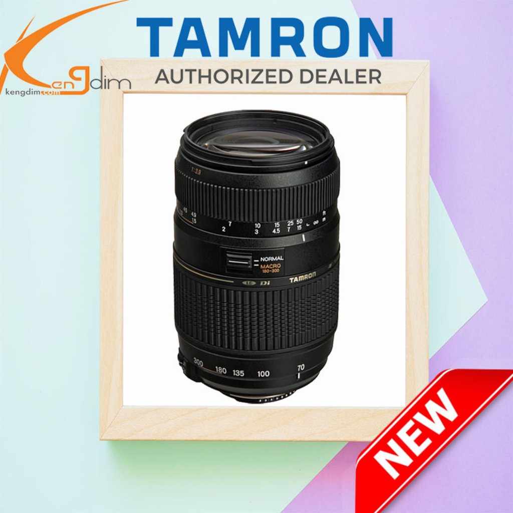 Tamron Zoom Telephoto 70-300mm f/4-5.6 Di LD Macro Autofocus Lens (TAMRON MYSIA)