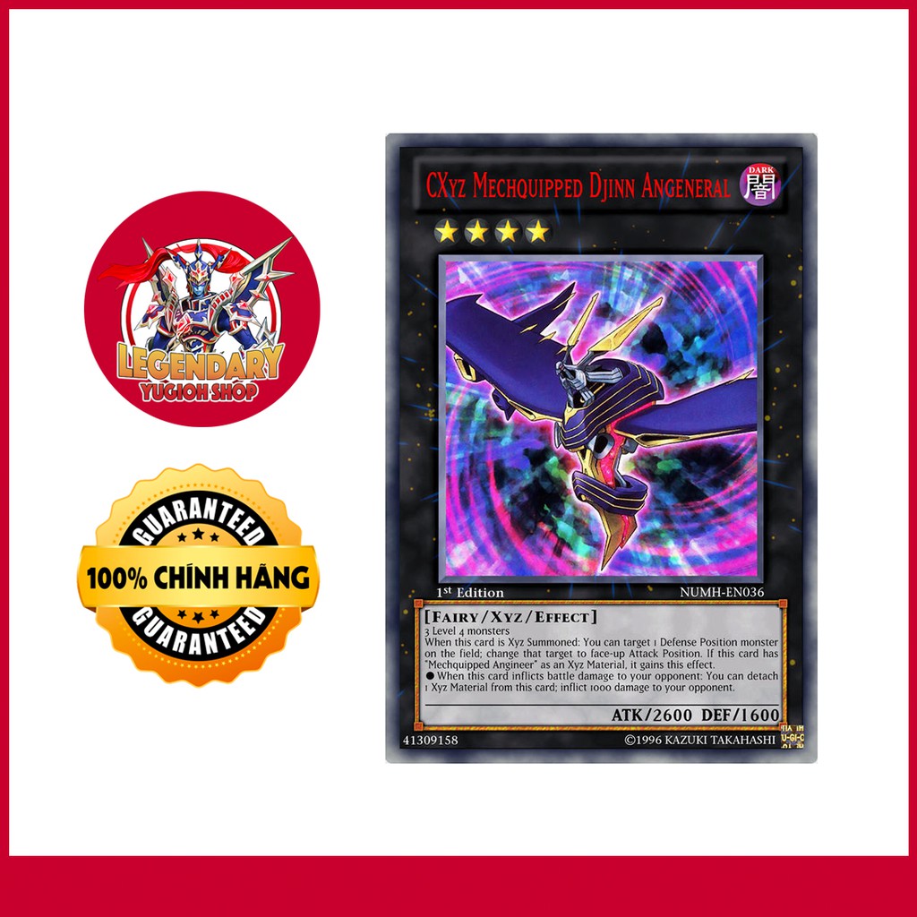 [การ์ด Yugioh ดั้งเดิม] CXyz Mechqipped Djinn Angeneral