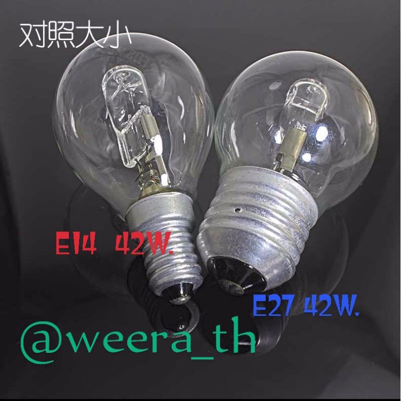 (พร้อมส่ง🇹🇭) หลอดไฟเตาอบ  E14 /E27  42W. 230 V. ทนความร้อน 300 ℃  เบเกอรี่ ตู้อบไมโครเวฟ   กระเปาะแก