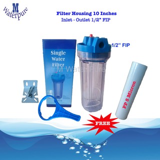 Water Purifier HS HDK เครื่องกรองน้ำใช้ 1 ขั้นตอน 10 นิ้ว 4 หุน💖