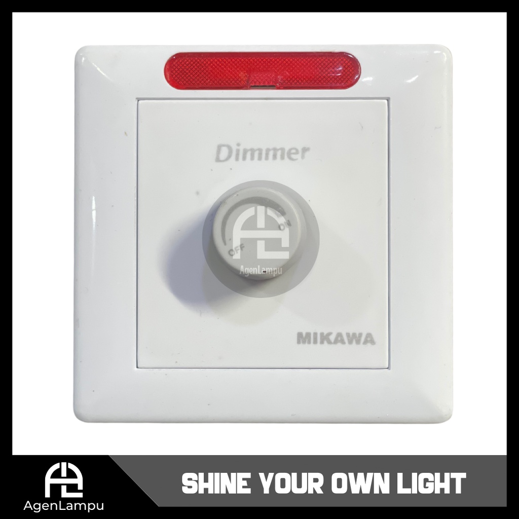 Mikawa Switch Light Dimmer 220 VAC 220 V 10A หรี่ไฟ