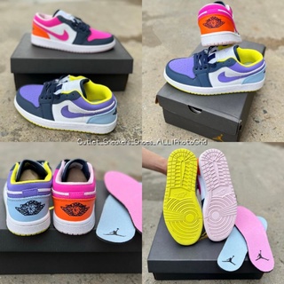 รองเท้า Nike Air Jordan Low MultiColor ใส่ได้ทั้ง ชาย หญิง ส่งฟรี