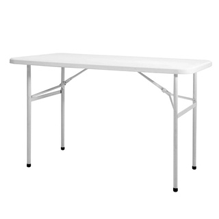 💥โปรสุดพิเศษ!!!💥 NEW STORM โต๊ะพับอเนกประสงค์ รุ่น BT-04J ขนาด 121 x 60 x 74 ซม. สีขาว Tables