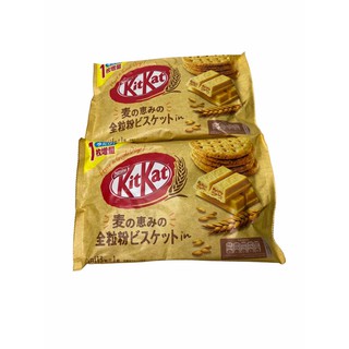 KITKAT RICE CRACKERS,คิทแคท รสใหม่ล่าสุด ข้าวสาลีแครเกอร์ แพคสีเหลือง 1SETCOMBO/จำนวน 2 แพค ราคาพิเศษ สินค้าพร้อมส่ง!!