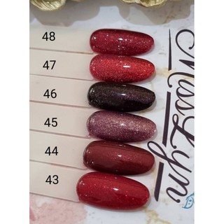 สีเจล สีทาเล็บเจล  MissLyn Gel PoLisH 41-60