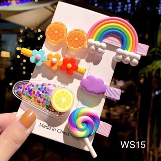 กิ๊บติดผม มุ้งมิ้ง น่ารักมากเว่อร์ 🍭🍭WS15