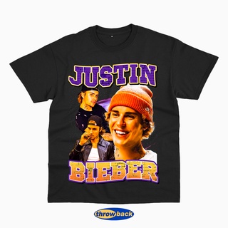 เสื้อยืดผู้ชาย เสื้อยืด ลาย Justin BIEBER RAP S-5XL