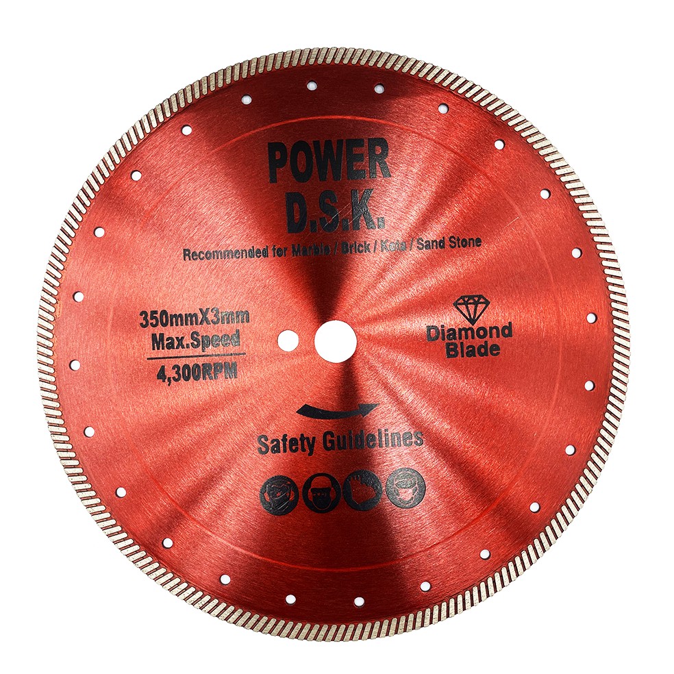 DSK ใบเพชรตัดคอนกรีต 14นิ้ว 2in1 (ตัดเปียก-ตัดแห้ง)