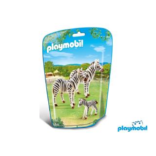 Playmobil 6641  City Life Zebra Family แอ็คชั่นฟิกเกอร์  ซิตี้ไลฟ ครอบครัวม้าลาย