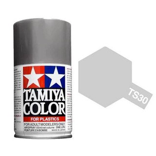 สีสเปรย์ TAMIYA TS-30 Silver Leaf (100 ml)