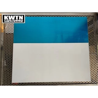 อลูมิเนียมแผ่นหนา 3 mm 30*60 cm (ติดสติ้กเกอร์กันรอยทั้ง 2 ด้าน)