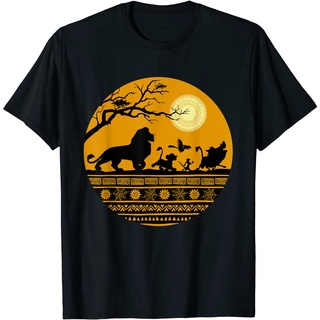 เสื้อยืด พิมพ์ลายดิสนีย์ The Lion King Halloween สําหรับผู้ใหญ่Size S-5XL