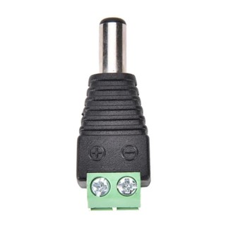 10pcs 5.5mm x 2.5mm CCTV camera DC Power Male Jack Connectors - intl