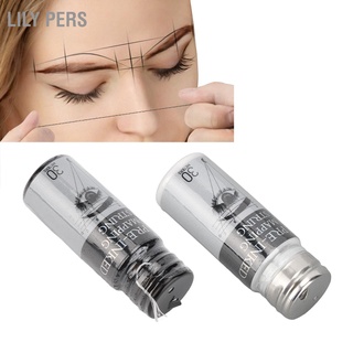 Lily Pers Pre Inked Brow Mapping String ขวดเก็บเครื่องหมายคิ้ว กึ่งถาวร 98 ฟุต 10 มล.