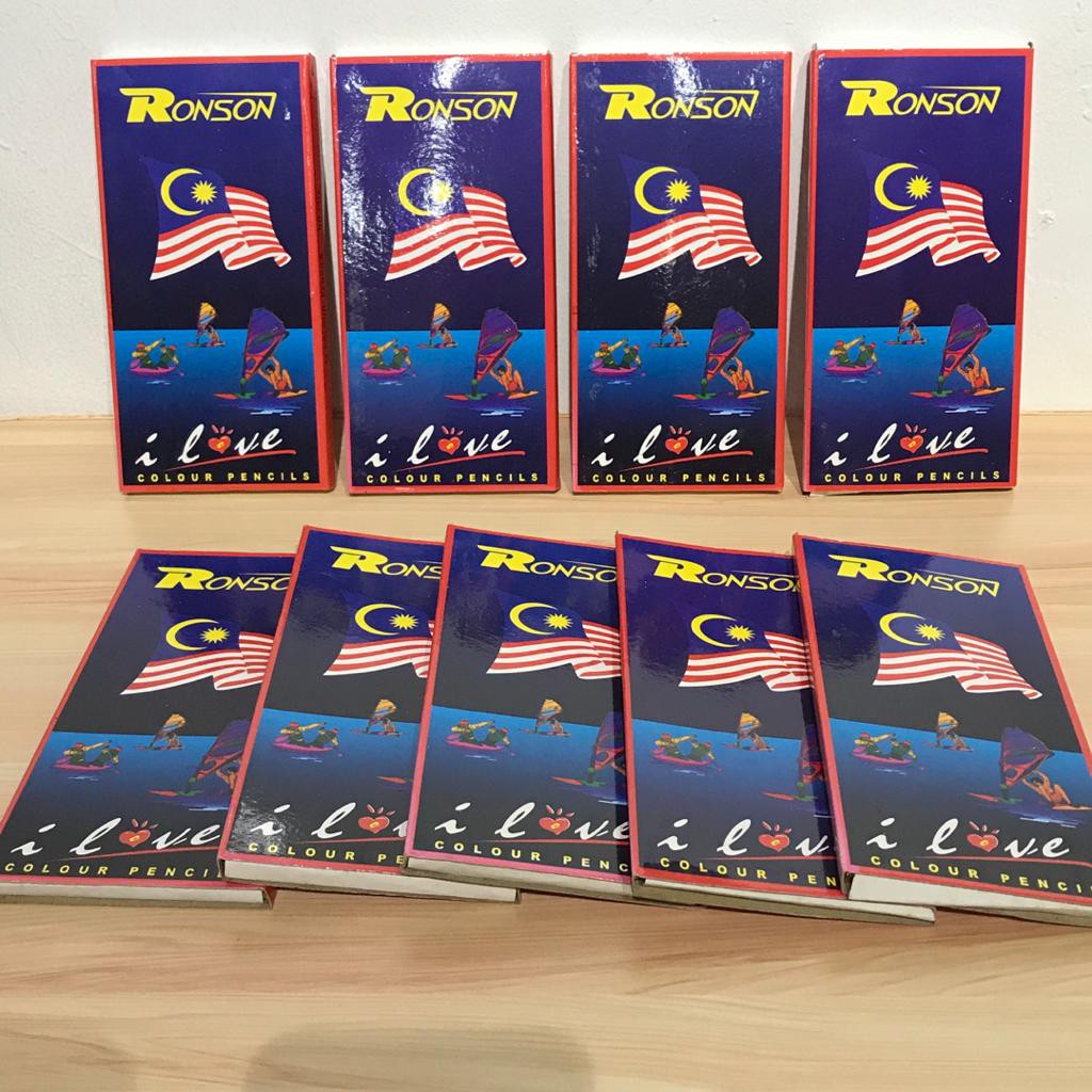 RONSON COLOUR PENCIL 12 สี