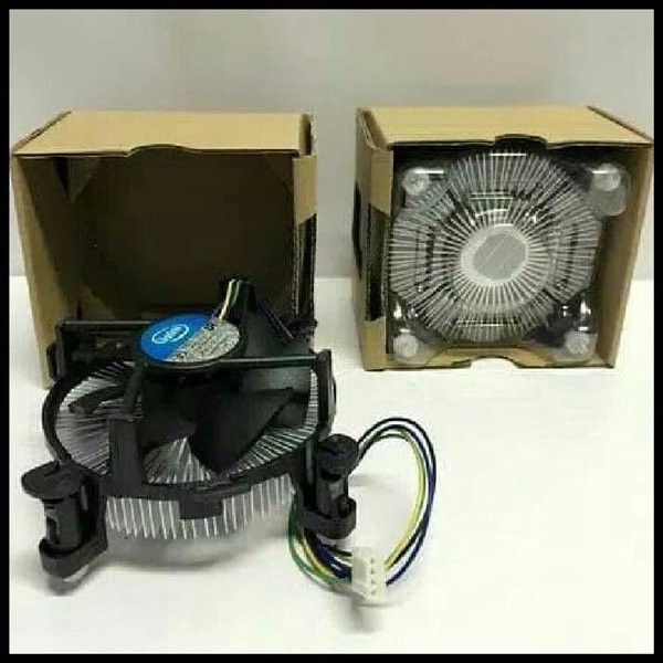 LGA 775 - 1155 พัดลมโปรเซสเซอร์กล่อง Intel - CPU Cooler - พัดลมระบายความร้อน