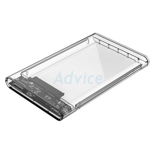 Enclosure 2.5 SATA ORICO 2139U3,USB3.0 (Clear)