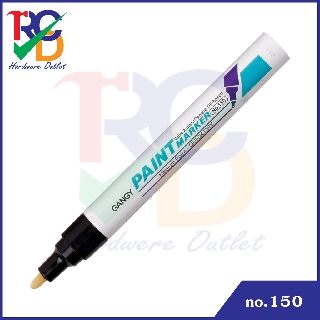 GANGY Paint Marker no.150 ปากกาเคมี สีขาว