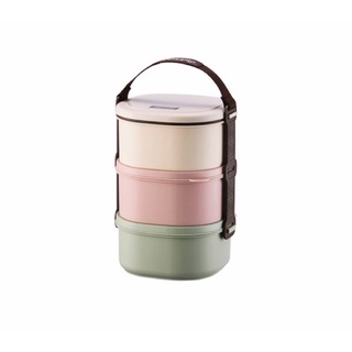 LOCK&amp;LOCK 3-Tier lunch box ปิ่นโตใส่อาหาร 3 ชั้น รุ่น HPL770