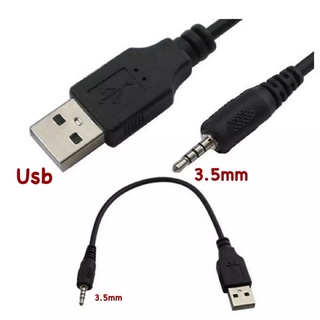 1Pc 3.5มม.ใหม่ USB Charger สายไฟสำหรับ Synchros E40BT/E50BT หูฟัง J56BT S400BT S700ง่ายใช้ทนทาน CE1789