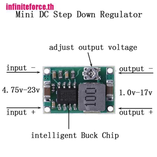 3 A Mini Dc - Dc Step Down อะแดปเตอร์ควบคุมแรงดันไฟฟ้า 5v-23 V To 3 3 V 6V 9v