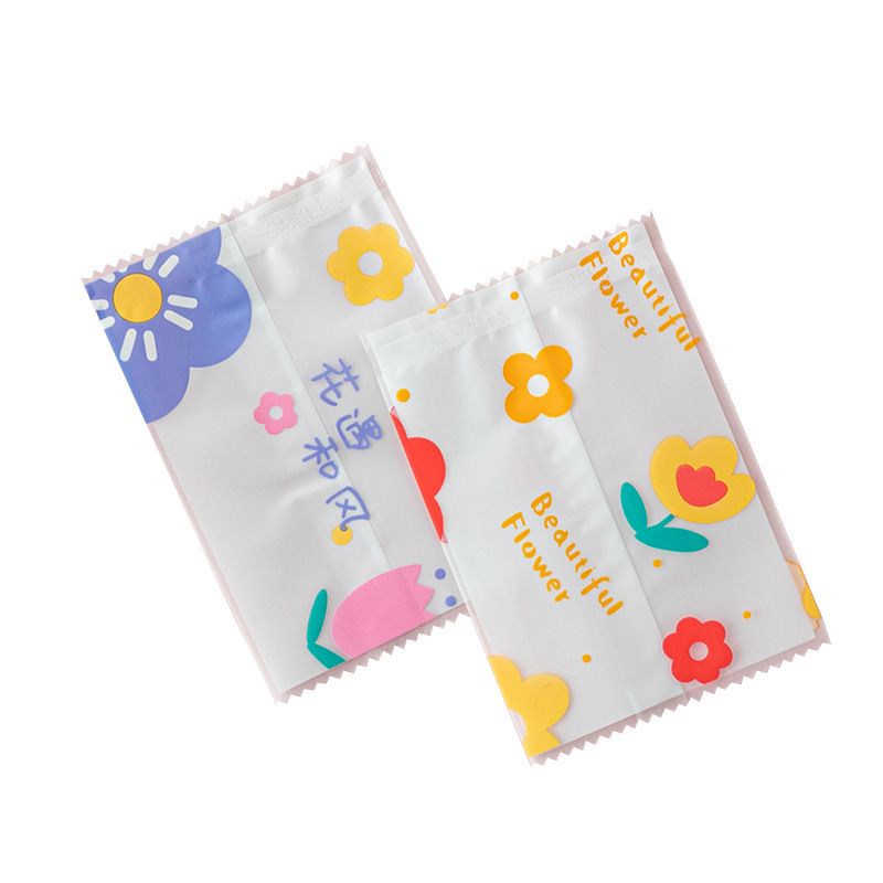 SALE!!ถุงใส่คุ๊กกี้ถุงซีลขนาด 7*10cm มีให้เลือกหลายลายใช้คู่กับเครื่องซีลปิดผนึกปากถุงขนม - รูปที่ 6