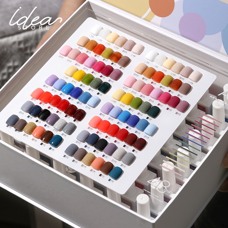 สีเจล AS ยกเซ็ต 48 สี 3 ขวด พร้อมชาร์ต Ximan Series ขวดใหม่ น่ารัก ...