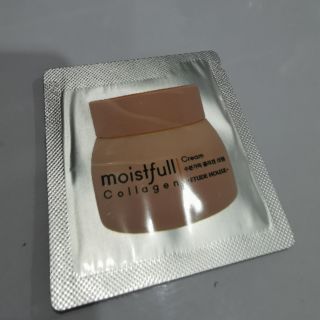 Etude moistful  collagen cream tester