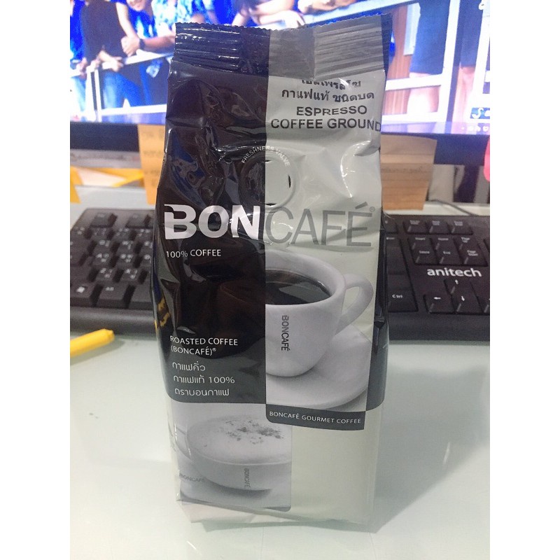 Bon cafe กาแฟคั่วบด บอนกาแฟ เอสเพรสโซ่  มอคค่า