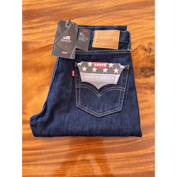 Levi's Lot 511 Premium Big E. USA 2300 สีเข้ม | Shopee Thailand